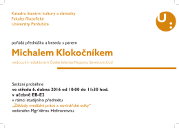 FF_Klokocnik_pozvanka_TISK - Katedra literární kultury a