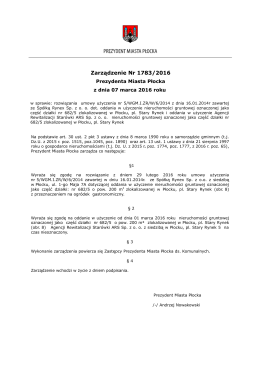 ZPMP nr 1783.2016 z dnia 07.03 - Urząd Miasta Płocka