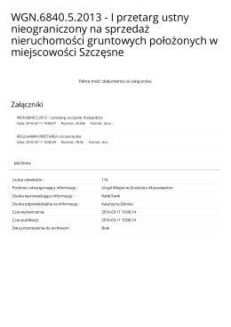 Wersja PDF - BIP Grodzisk Mazowiecki