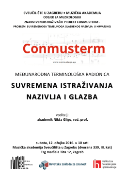 Conmusterm-plakat i program