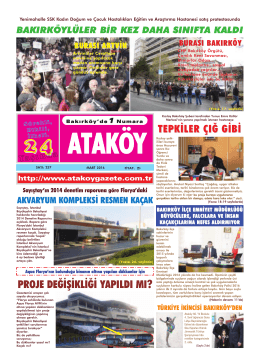 tıklayınız - Ataköy Gazetesi