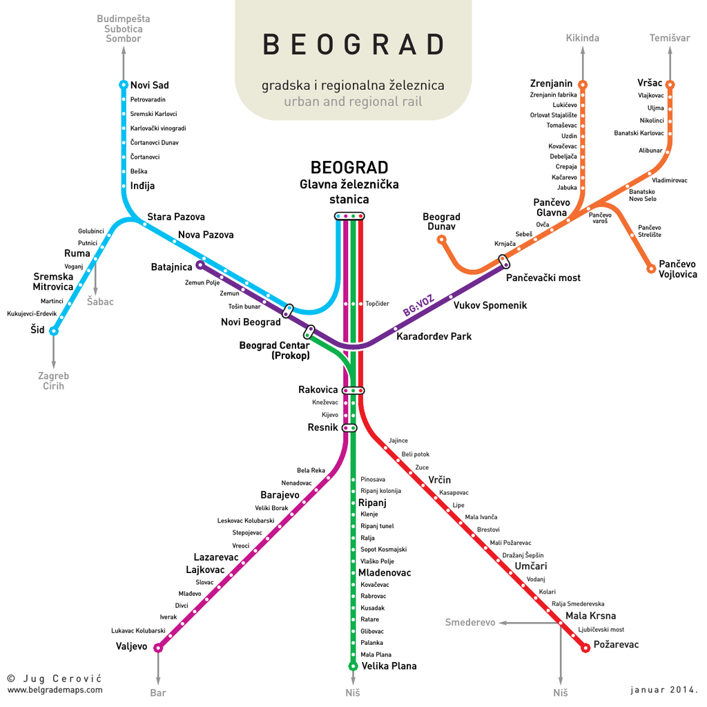 Карта метро белграда на русском языке