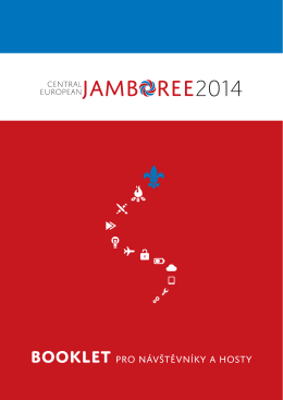 booklet pro návštěvníky a hosty - Central European Jamboree 2014