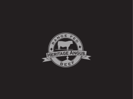 Prezentace Heritage Angus Beef 2014