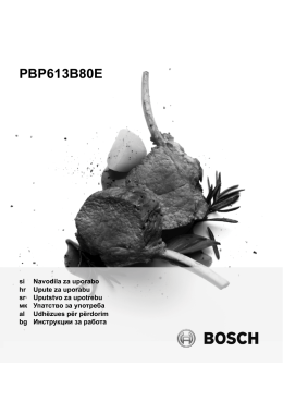 PBP613B80E - Bosch kućni aparati