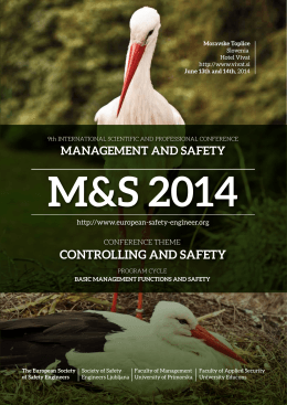 management and safety m&s 2014