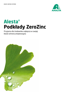 ZeroZinc Brochure - Axalta Coating Systems