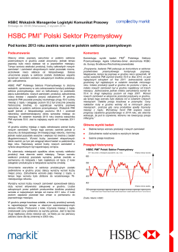 HSBC Poland Manufacturing PMI (Polish) - 1401