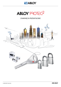ABLOY Protec2 - zamki przemysłowej