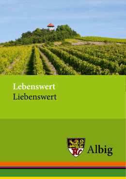 Albig - Lebenswert, Liebenswert - Informationsbroschüre (PDF, 3 MB)