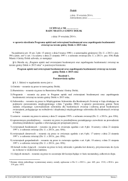 projekt - pdf - BIP - Urząd Miasta i Gminy Dolsk