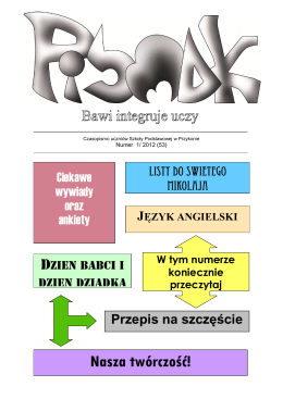 "Pismak" - czasopismo uczniów Szkoły Podstawowej w Przykonie.pdf