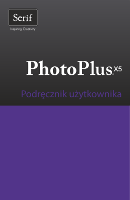 PhotoPlus X5 — podręcznik użytkownika