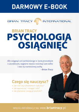 Psychologia osiągnięć - Brian Tracy International