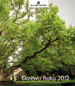 Drzewo Roku 2012