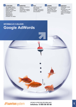 Linki sponsorowane Google AdWords Korzyści