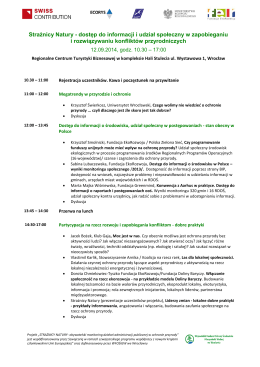 Program konferencji (pdf)