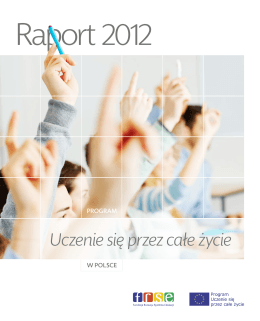 raportem - FRSE DG Edukacja i Kultura