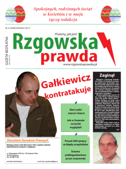 Gałkiewicz - Rzgowska Prawda