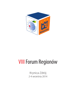 VIII Forum Regionów