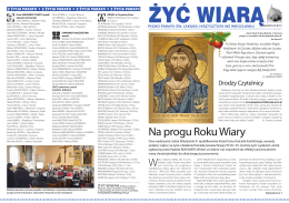 Na progu Roku Wiary - Parafia św. Jakuba i Krzysztofa we Wrocławiu