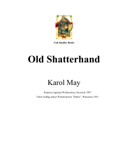 Karol May - OLD SHATTERHAND