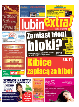 str. 11 - Lubin Extra!