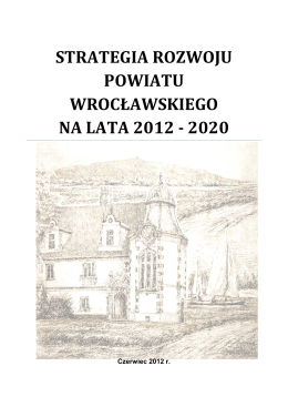 Strategia Rozwoju Powiatu Wrocławskiego na lata 2012