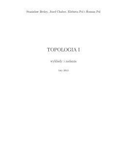 TOPOLOGIA I