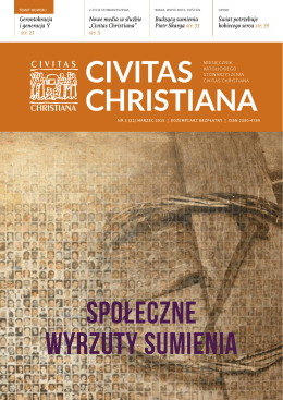 społeczne wyrzuty sumienia - Miesięcznik Civitas Christiana