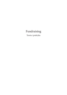 Fundraising. Teoria i praktyka PSF 2014 - O klubach