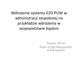 Wdrożenie systemu EZD PUW w administracji