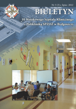 BIULETYN 3 - Wojskowy Szpital Kliniczny w Bydgoszczy
