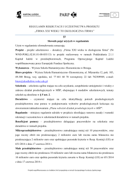 wersja PDF - Wyższa Szkoła Humanistyczno