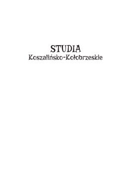 Studia Koszalińsko