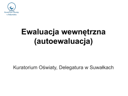 prezentacja - Centrum Edukacji Nauczycieli w Suwałkach