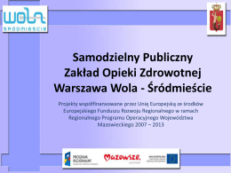 Samodzielny Publiczny Zakład Opieki Zdrowotnej Warszawa Wola