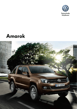 Pobierz katalog Amarok - Volkswagen Samochody Użytkowe