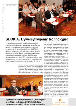 GDDKiA: Dywersyfikujemy technologię!