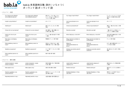 多言語例文集: 旅行 | いちゃつく (ポーランド語