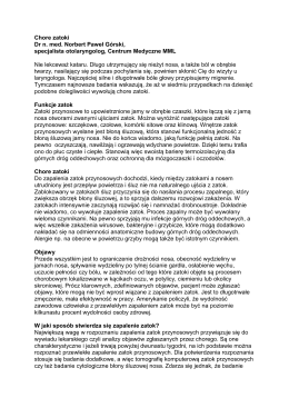 Chore zatoki(PDF)