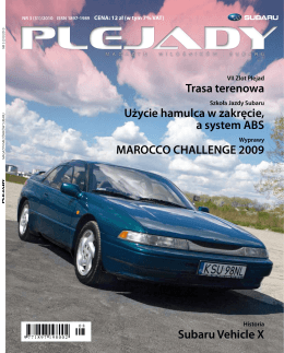 Plejady nr 3(31)/2010 - Subaru Import Polska