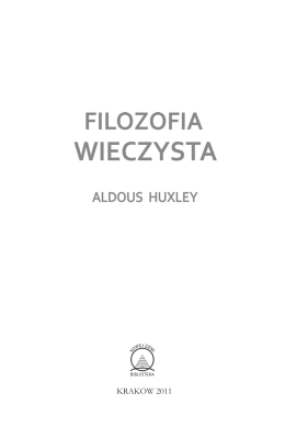 FILOZOFIA WIECZYSTA.pdf - Biblioteka Nowej Ziemi