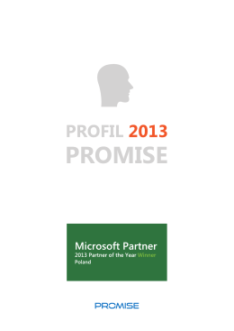 Profil Promise 2013 (pdf)