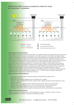 Karta katalogowa RADA Outlook (pdf)