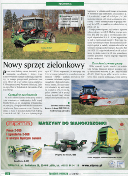 Tygodnik Rolniczy nr 20/2011