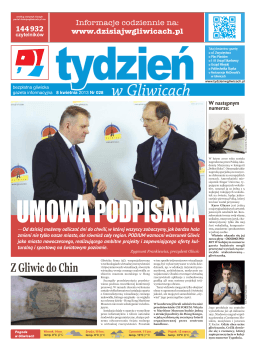 Tydzień w Gliwicach z dn. 8 kwietnia 2013 --> kliknij