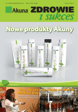 Nowe produkty Akuny