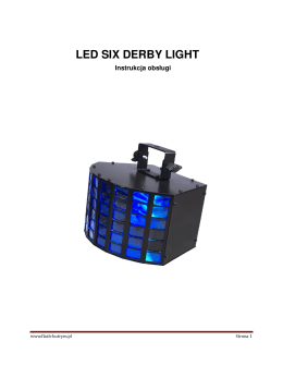 LED SIX DERBY LIGHT - Flash