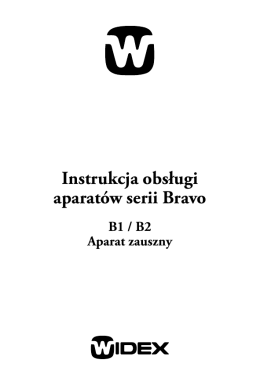 Instrukcja obsługi aparatów serii Bravo